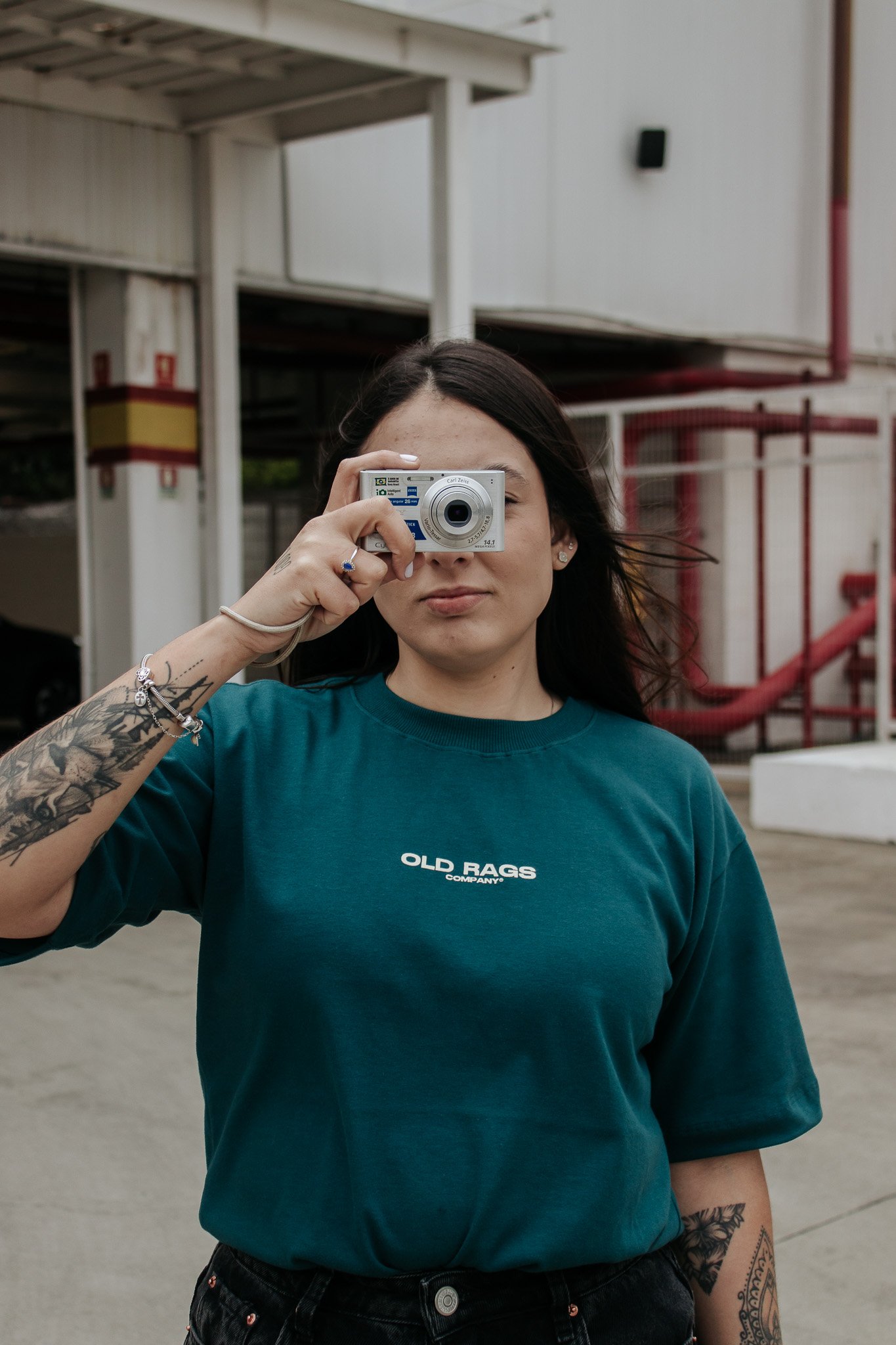 Camiseta Made In Braza Verde Cobalto Feminina